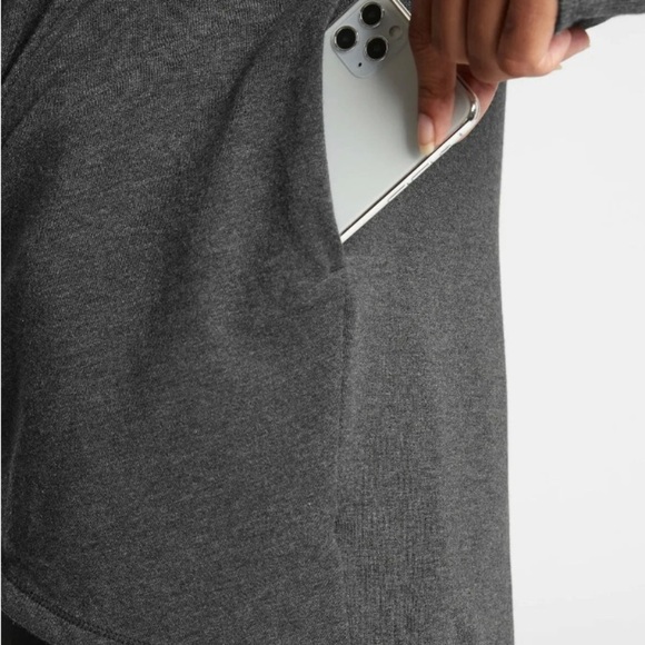 Athleta Purana Wrap Sweatshirt Size S - Picture 6 of 13